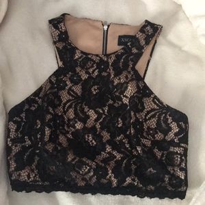 Two Piece Xscape Prom dress